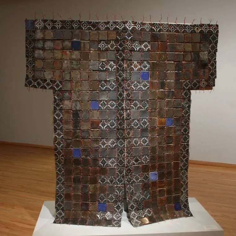 Alexandra Diachenko-Kochman, “Volodymyr Vestment” (1988, ceramic tiles)