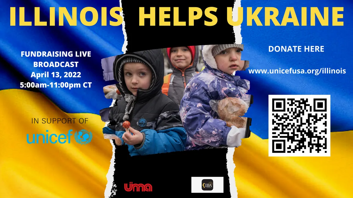 Chicago’s Ukrainian Institute of Modern Art Partners with Virtual Concert Halls to Host a Live Global Internet Broadcast to Benefit UNICEF USA