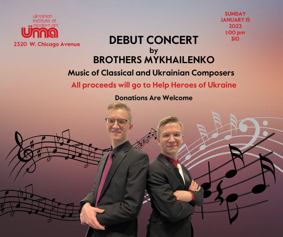 Debut Concert by Brothers Mykhailenko