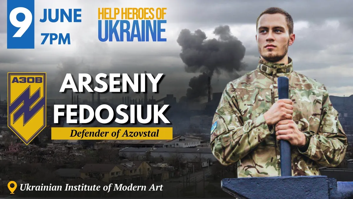 Зустріч із захисником Азовсталі Арсенієм Федосюком