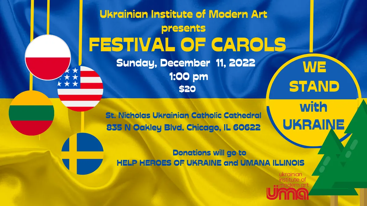 Festival of Carols…We Stand with Ukraine