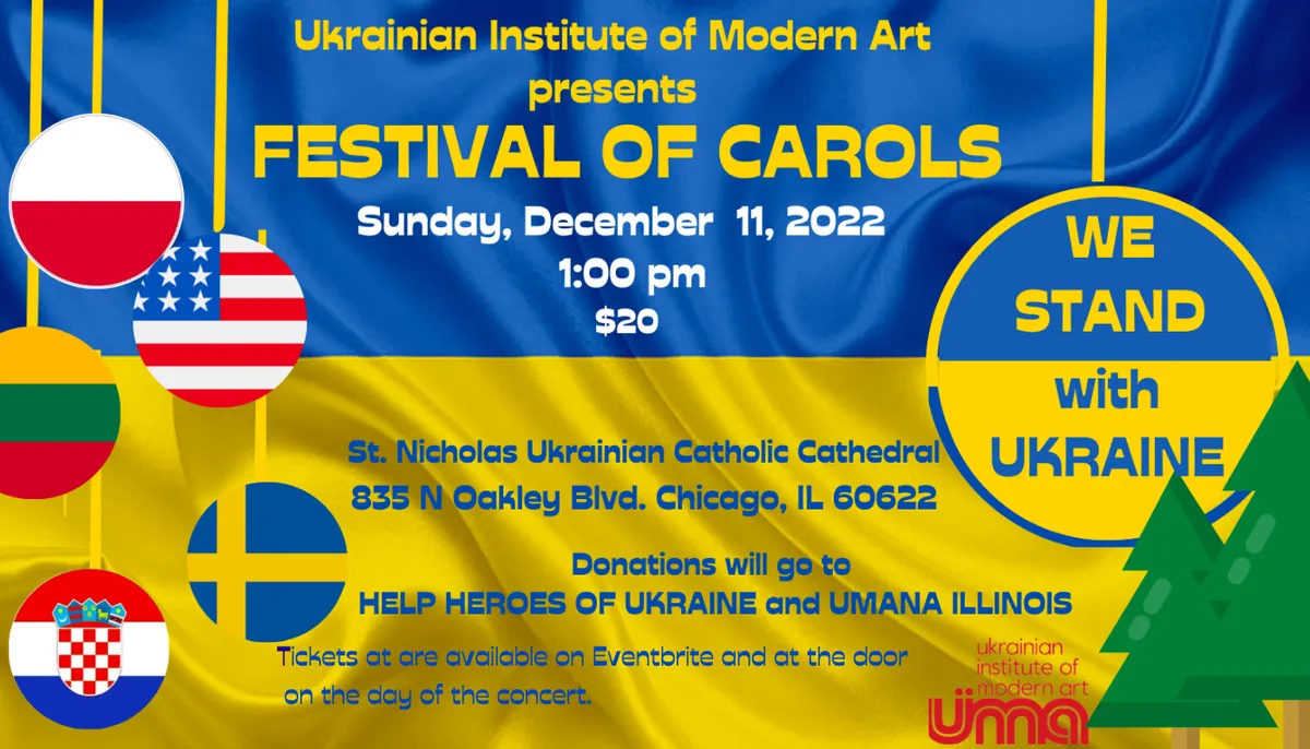 Festival of Carols…We Stand with Ukraine
