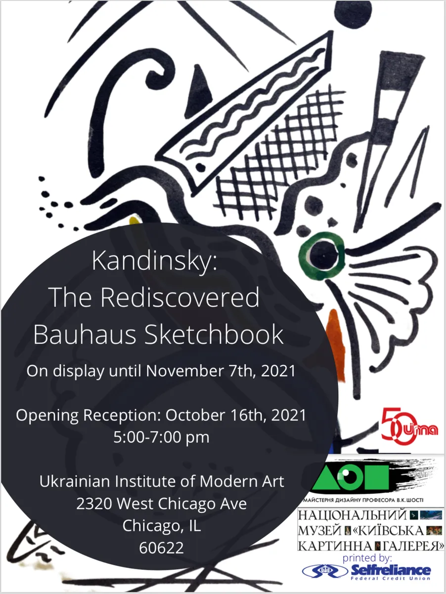 Kandinsky: The Rediscovered Bauhaus Sketchbook Opening Reception