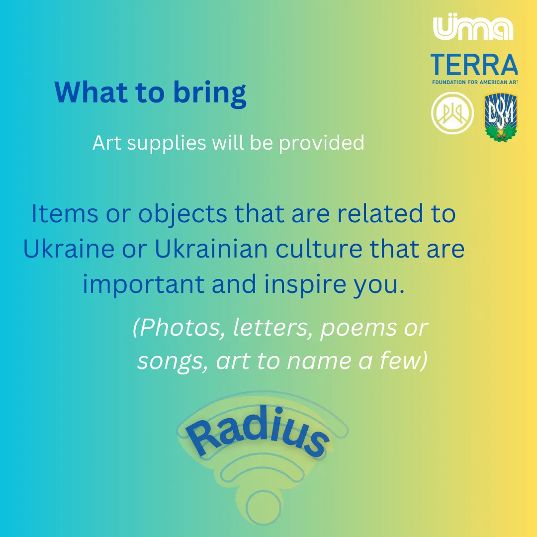 Radius: Free Art Workshop (14+)