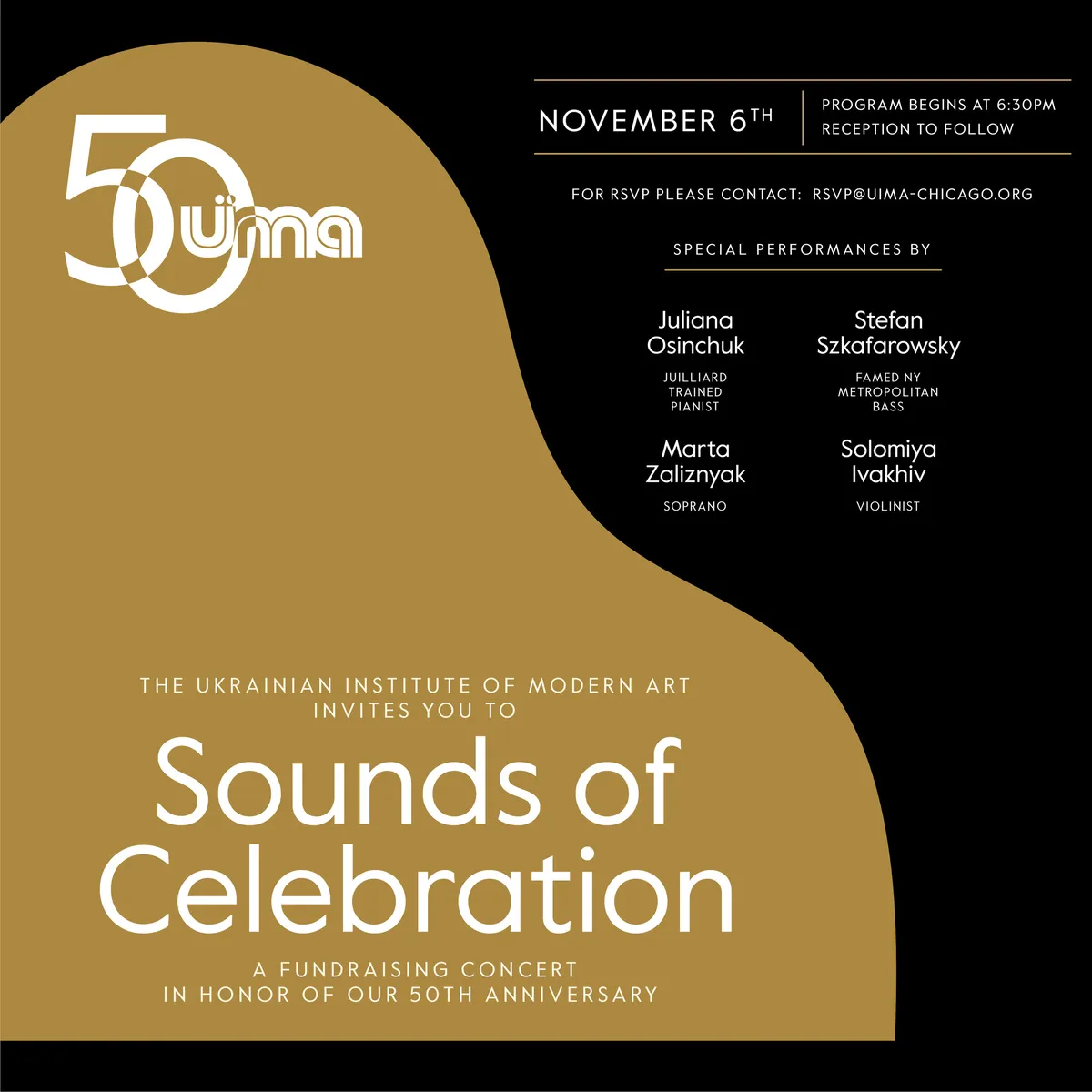 UIMA Gala Fundraiser: The Sounds of Celebration