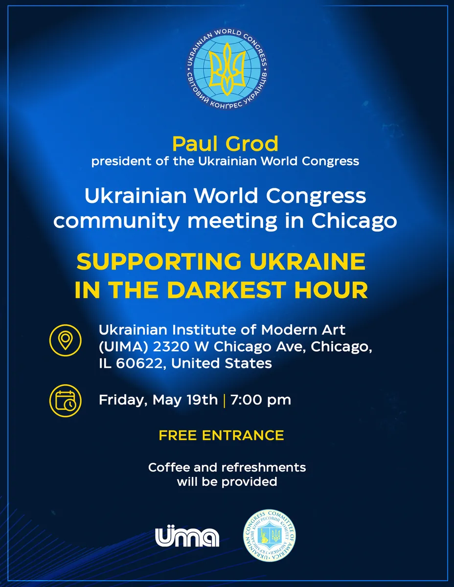 Ukrainian World Congress Committee Meeting with Paul Grod