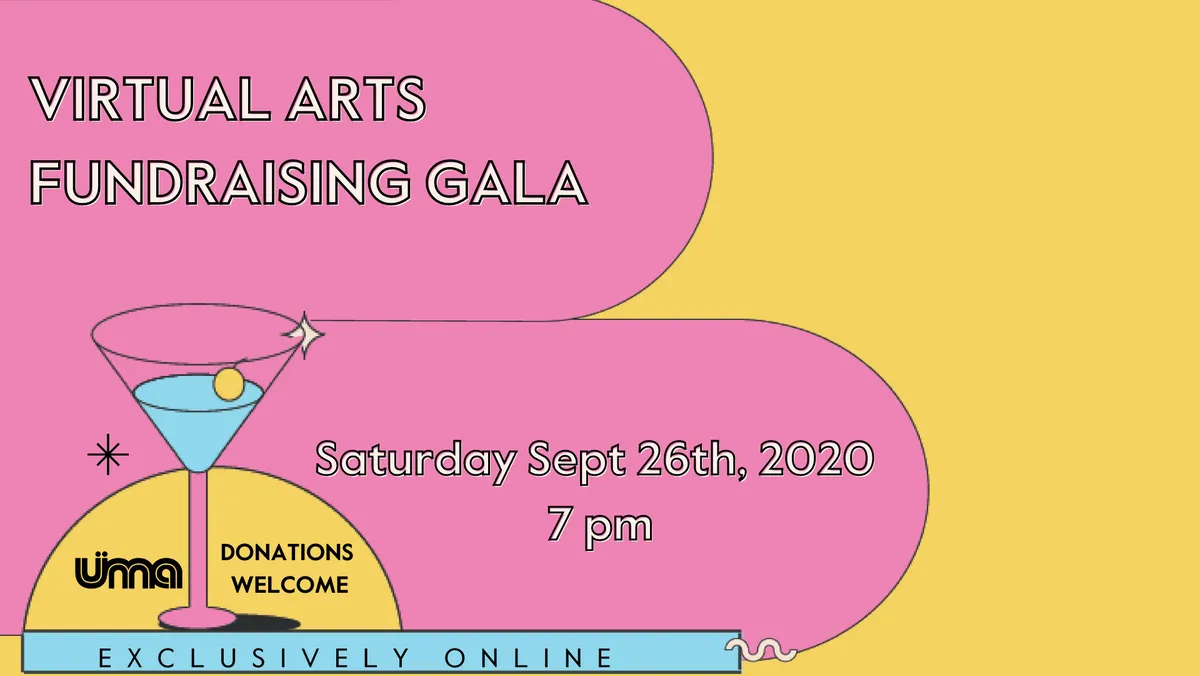 Virtual Arts Fundraiser Gala 2020