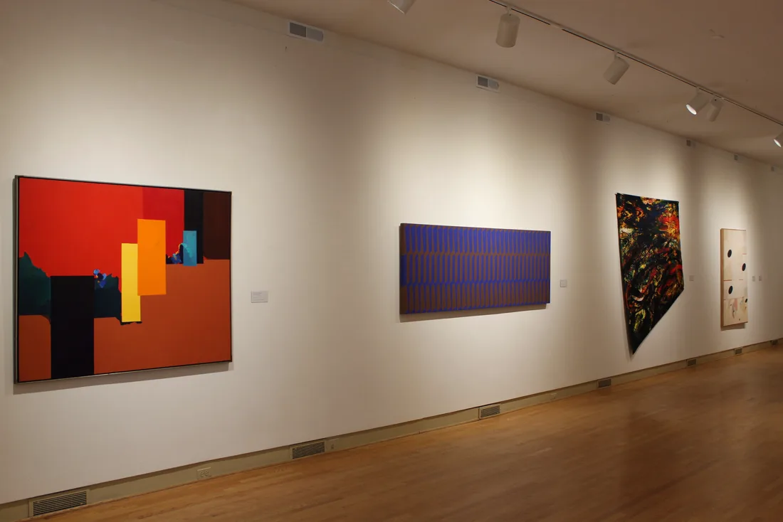 Installation view or artwork from Selections from the Permanent Collection In Honor of 50 Years