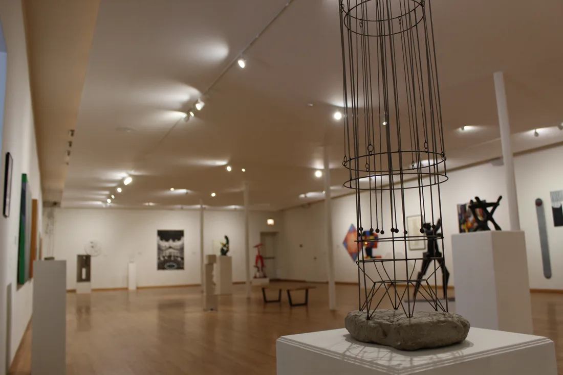 Installation view or artwork from Selections from the Permanent Collection In Honor of 50 Years