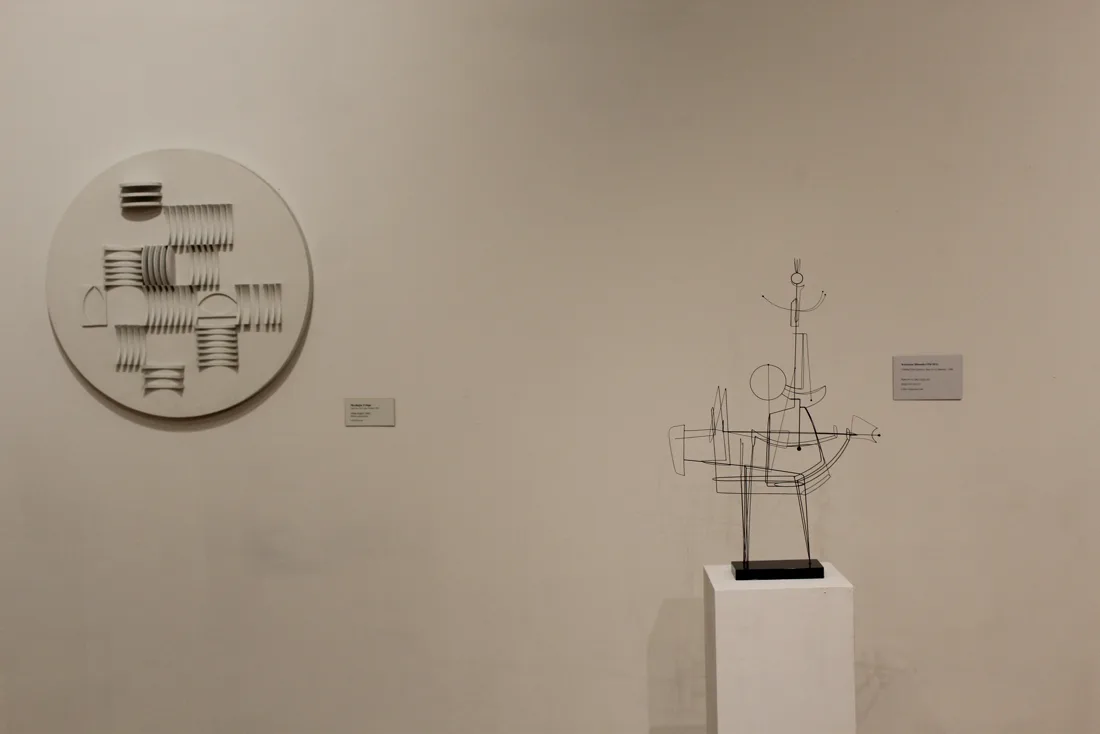 Installation view or artwork from Selections from the Permanent Collection In Honor of 50 Years