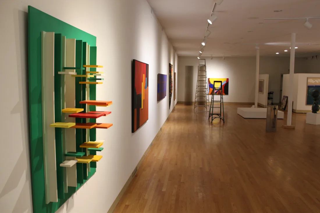 Installation view or artwork from Selections from the Permanent Collection In Honor of 50 Years