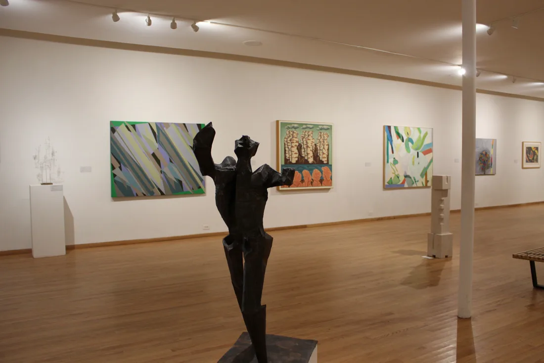 Installation view or artwork from Selections from the Permanent Collection In Honor of 50 Years