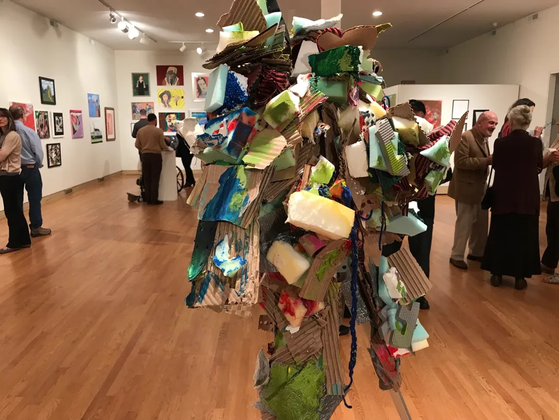 Installation view or artwork from A Is For Artist