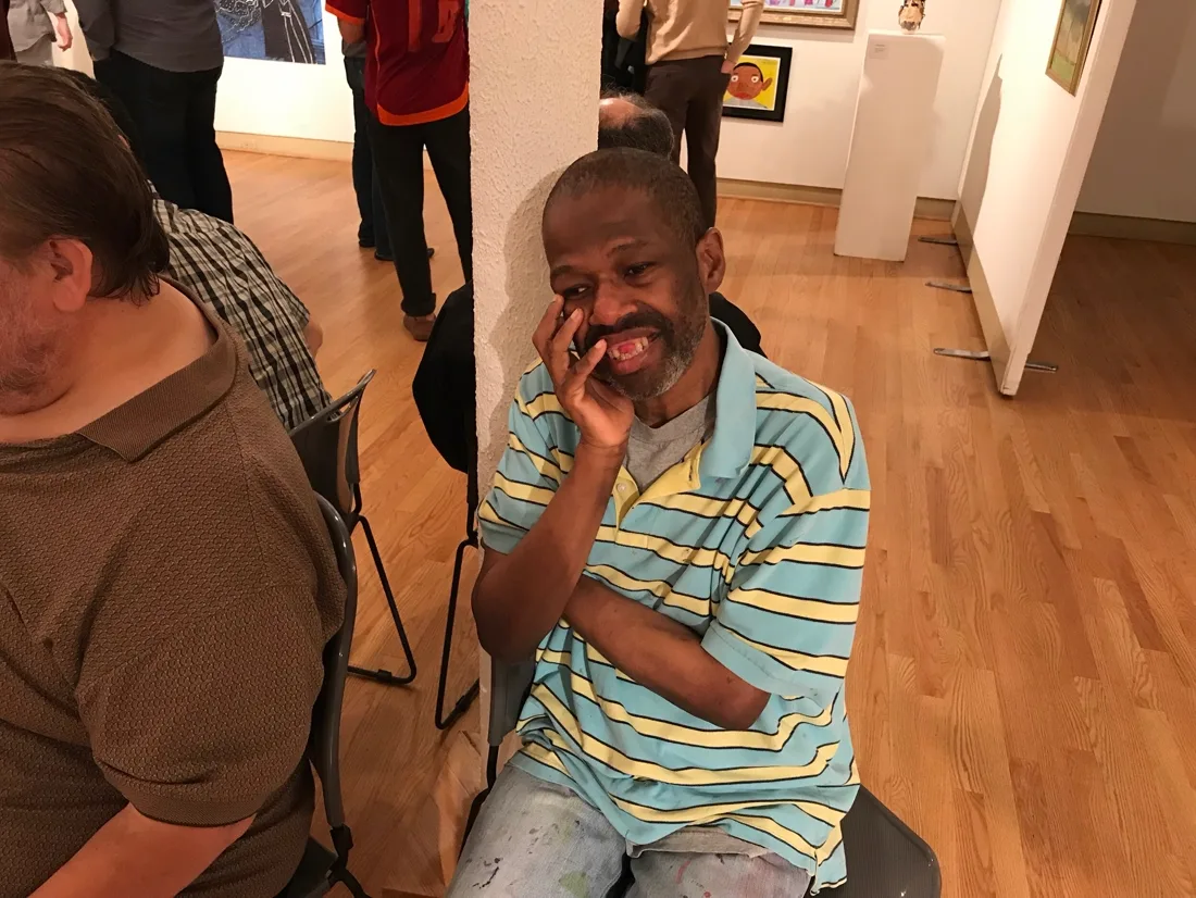 Installation view or artwork from A Is For Artist