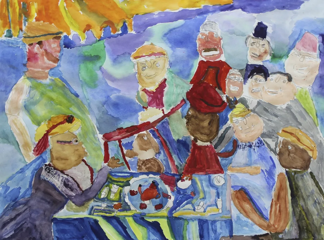 Installation view or artwork from A Is For Artist
