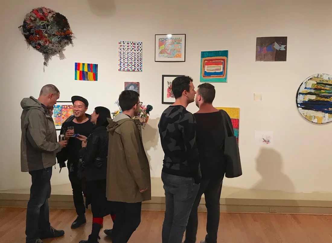 Installation view or artwork from A Is For Artist