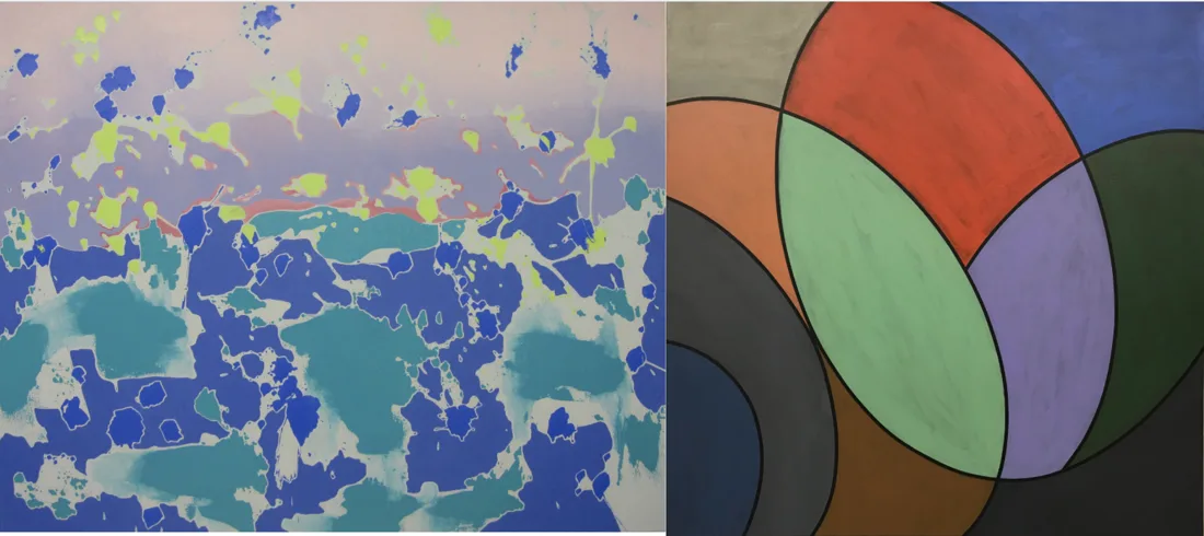 Installation view or artwork from Abstraction as Metaphor
