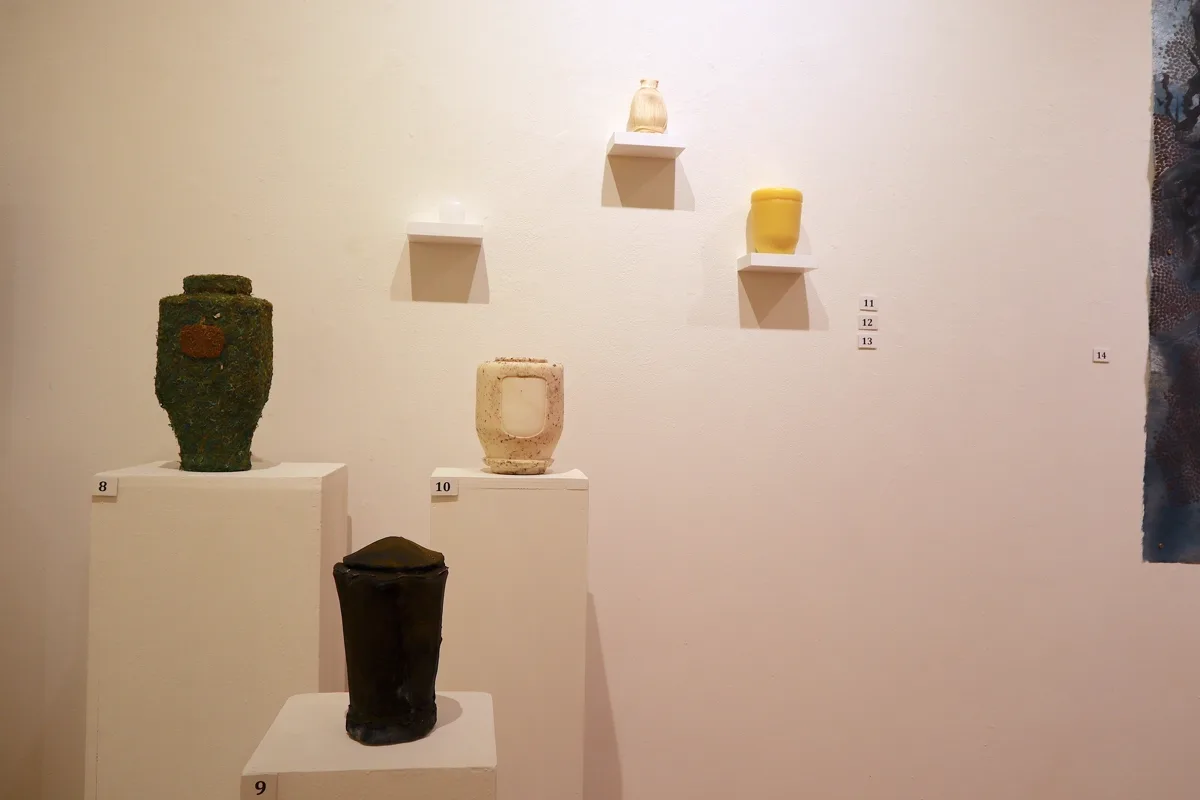 Installation view or artwork from Aesthetics of Loss