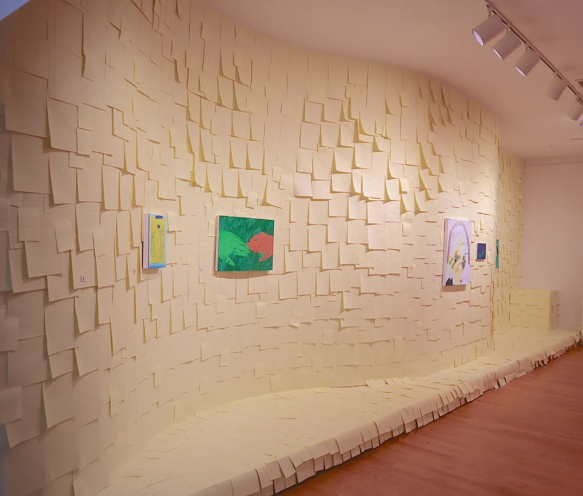 Installation view or artwork from Aesthetics of Loss