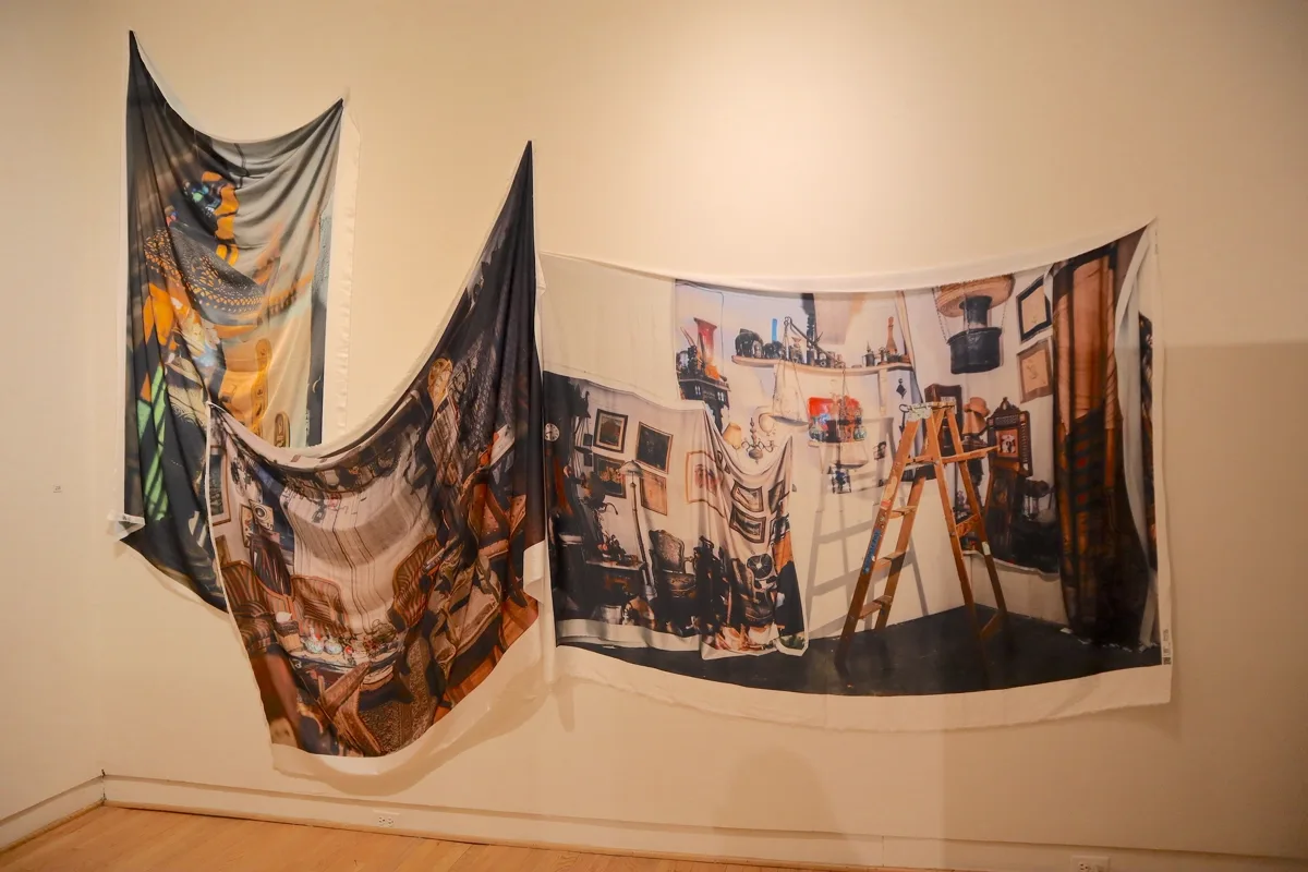 Installation view or artwork from Aesthetics of Loss