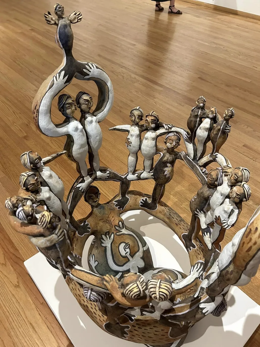 Installation view or artwork from Agency: Craft in Chicago from the 1970s-80s and Beyond