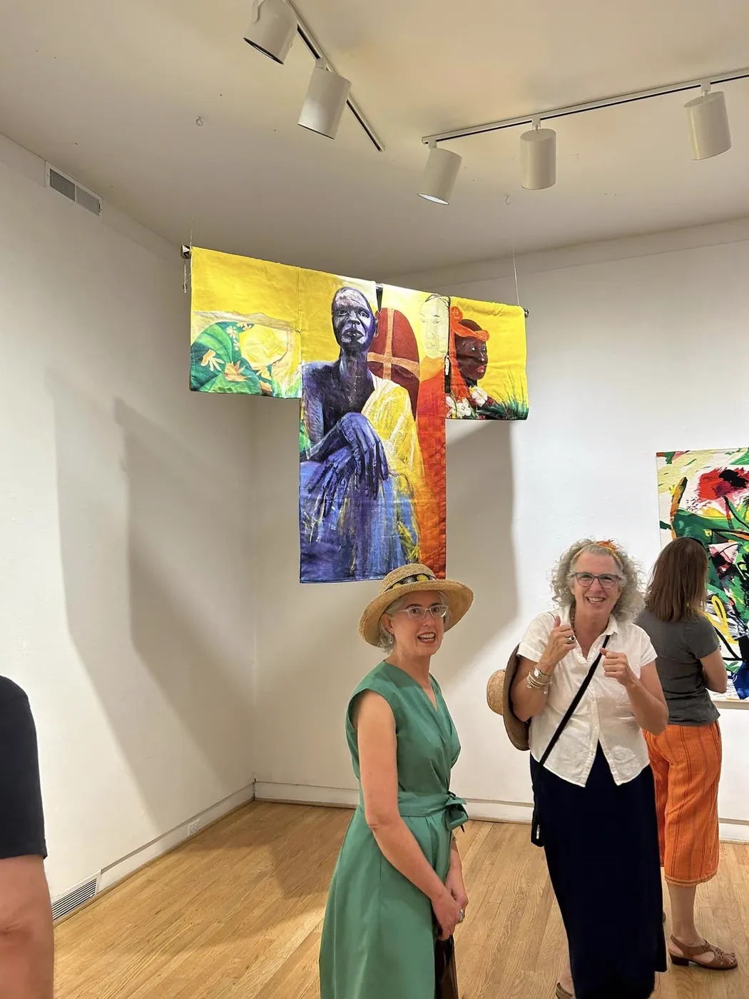 Installation view or artwork from Agency: Craft in Chicago from the 1970s-80s and Beyond