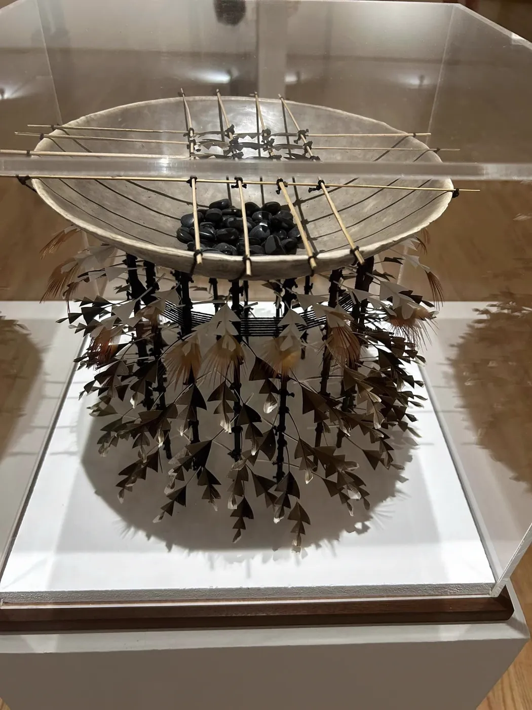 Installation view or artwork from Agency: Craft in Chicago from the 1970s-80s and Beyond