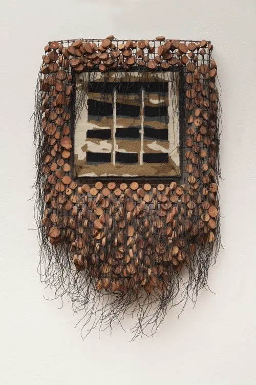 Installation view or artwork from Agency: Craft in Chicago from the 1970s-80s and Beyond