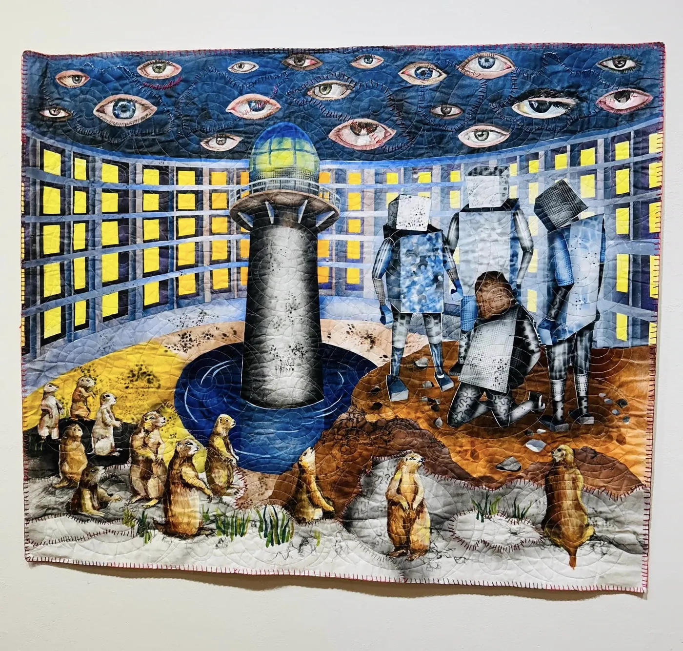 Installation view or artwork from Agency: Craft in Chicago from the 1970s-80s and Beyond