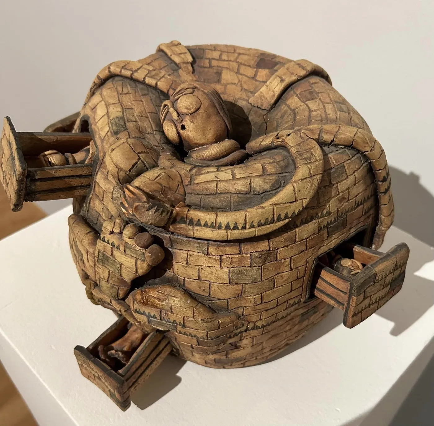 Installation view or artwork from Agency: Craft in Chicago from the 1970s-80s and Beyond