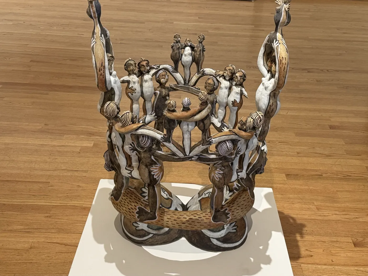 Installation view or artwork from Agency: Craft in Chicago from the 1970s-80s and Beyond