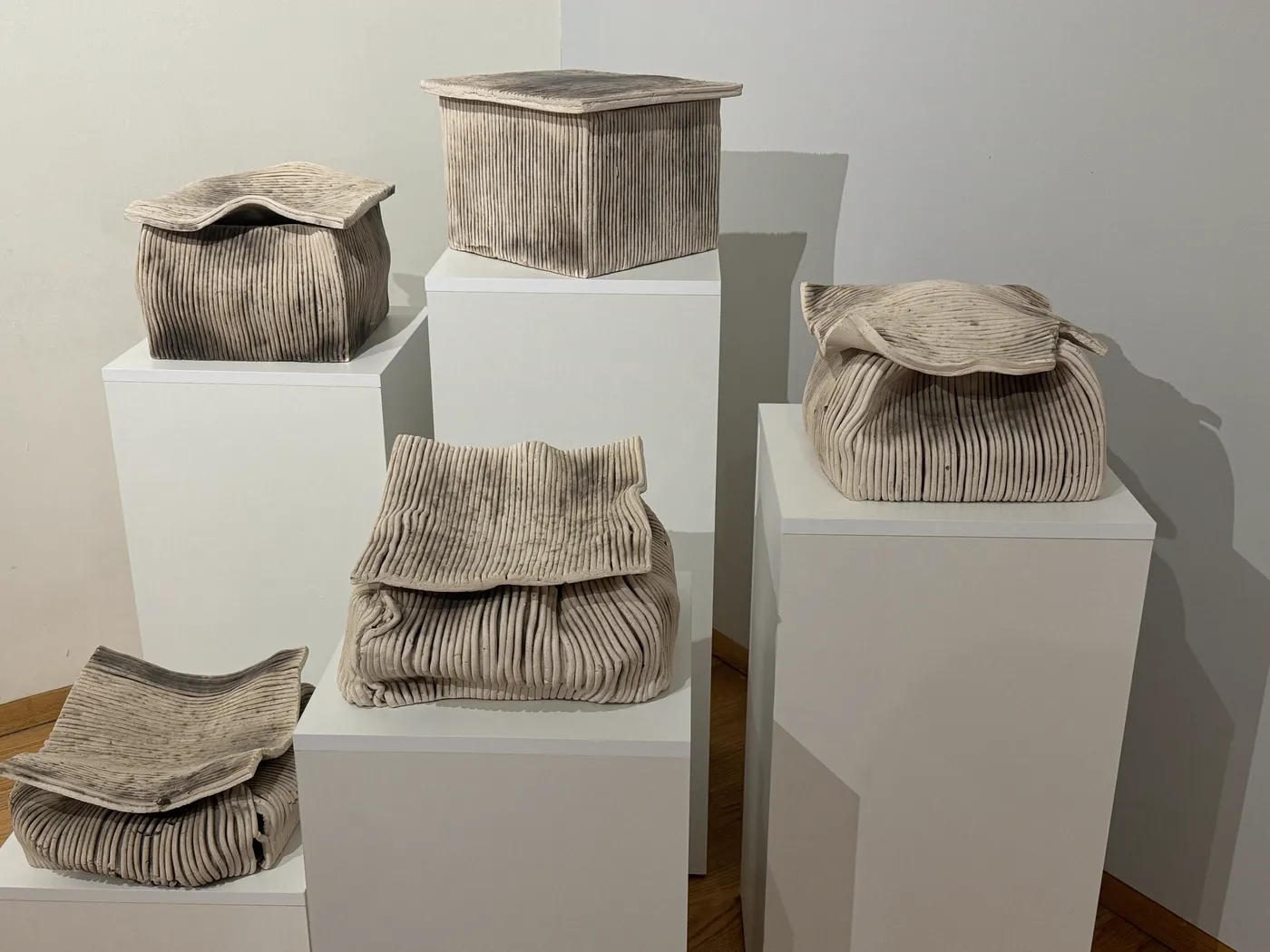 Installation view or artwork from Agency: Craft in Chicago from the 1970s-80s and Beyond