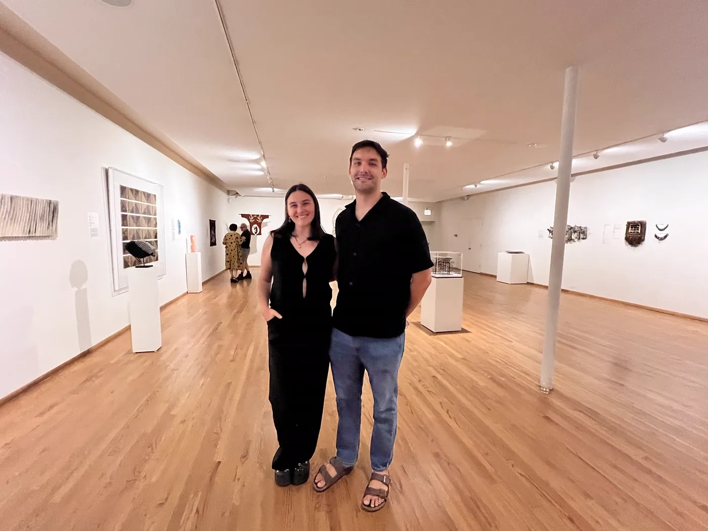 Installation view or artwork from Agency: Craft in Chicago from the 1970s-80s and Beyond