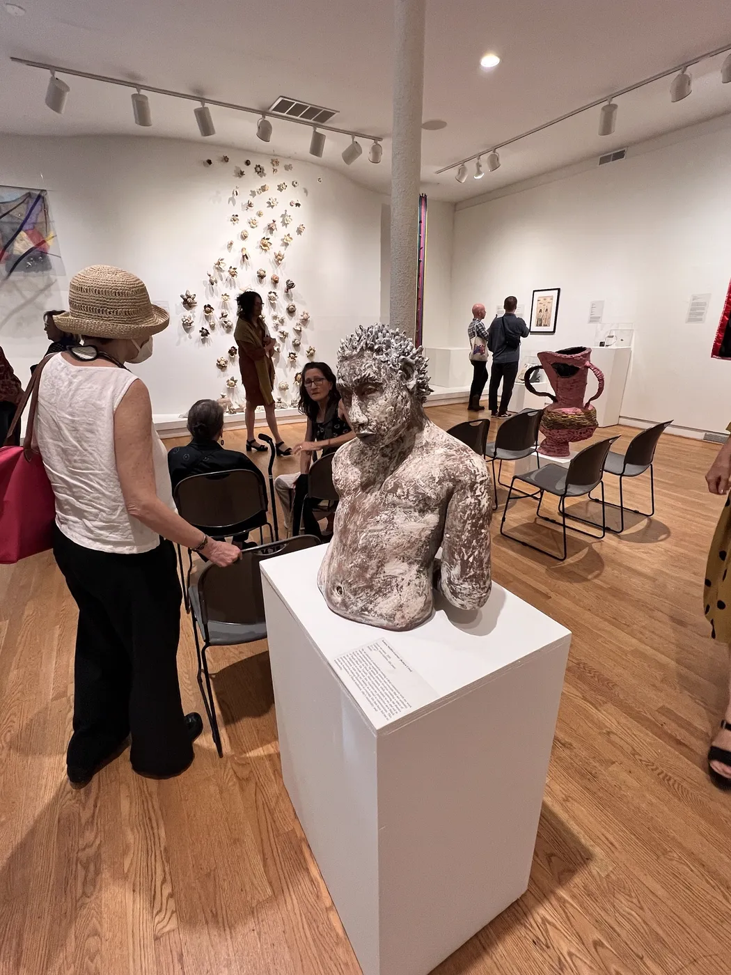 Installation view or artwork from Agency: Craft in Chicago from the 1970s-80s and Beyond