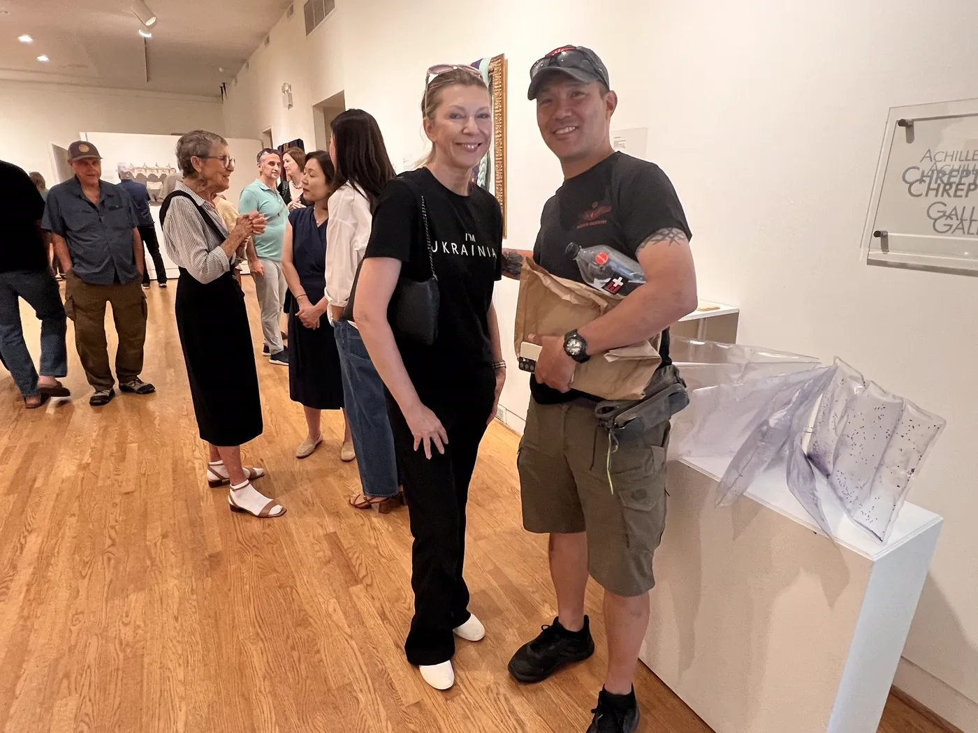 Installation view or artwork from Agency: Craft in Chicago from the 1970s-80s and Beyond