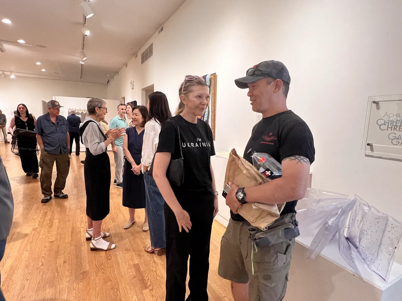 Installation view or artwork from Agency: Craft in Chicago from the 1970s-80s and Beyond