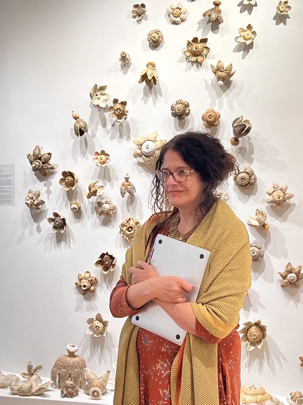 Installation view or artwork from Agency: Craft in Chicago from the 1970s-80s and Beyond