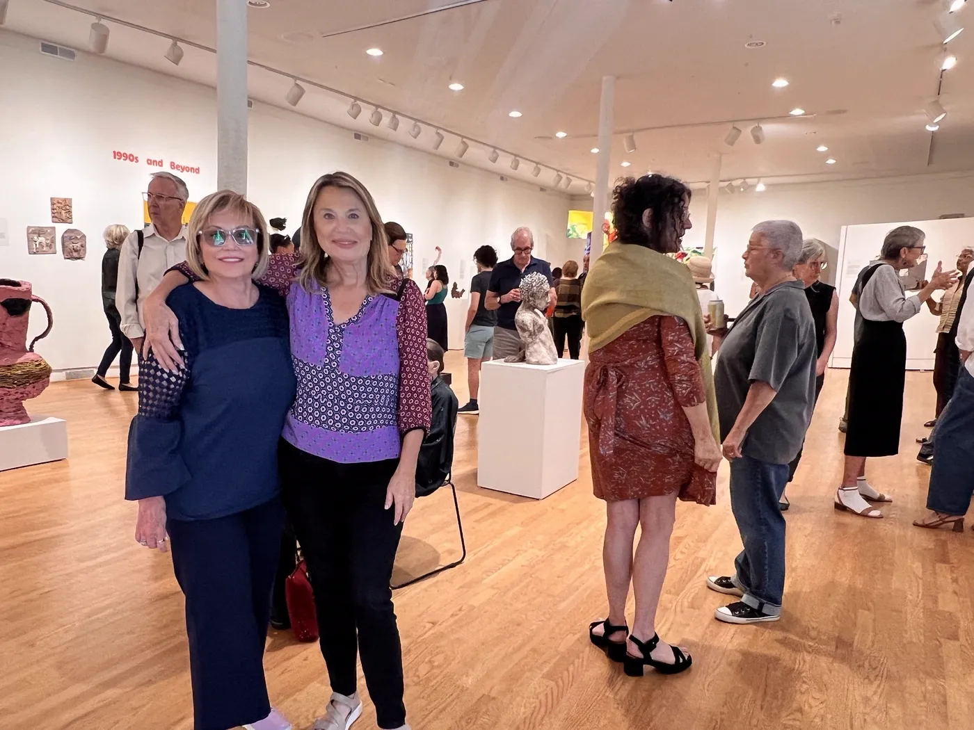 Installation view or artwork from Agency: Craft in Chicago from the 1970s-80s and Beyond