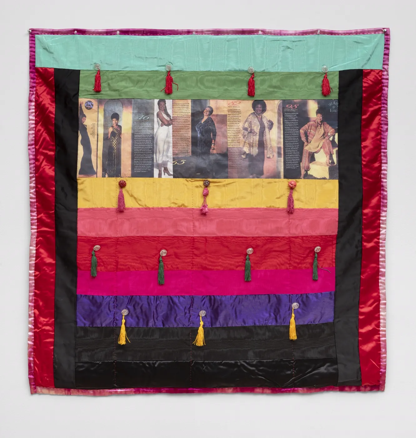 Installation view or artwork from Agency: Craft in Chicago from the 1970s-80s and Beyond