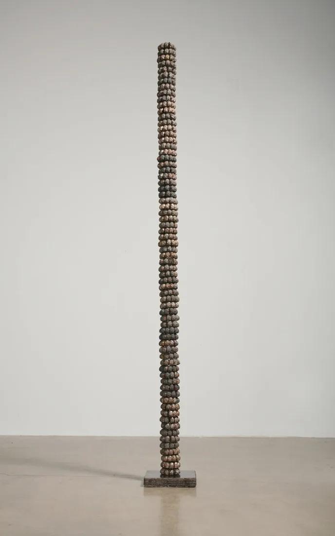 Installation view or artwork from Artists Respond to Genocide