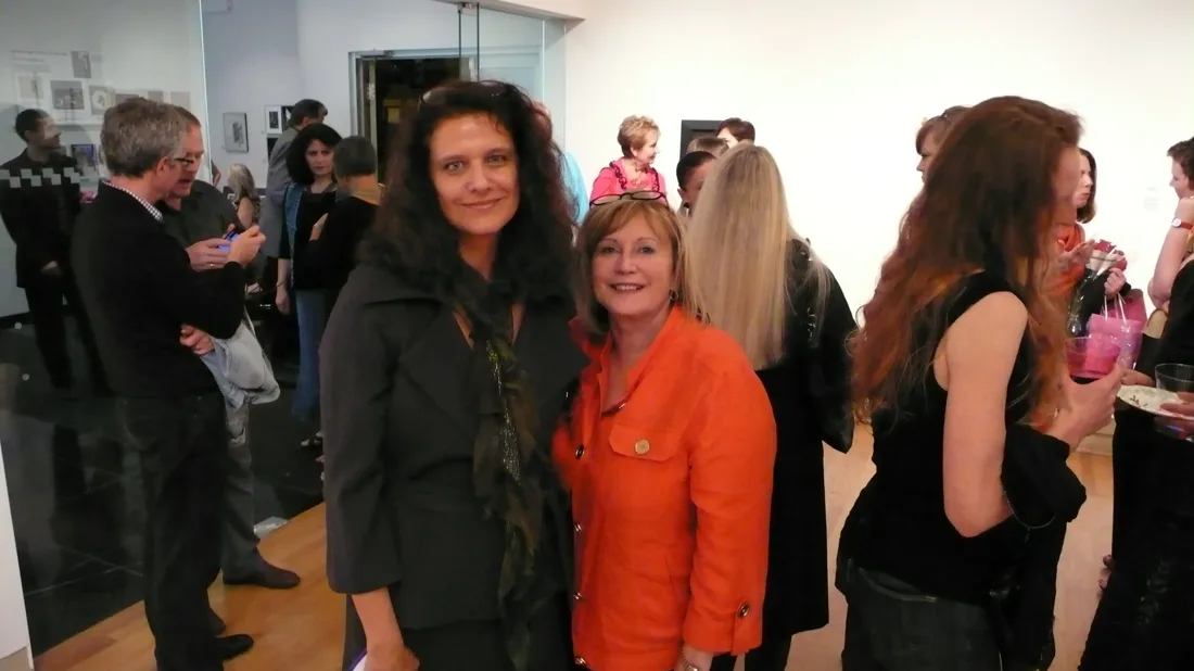 Installation view or artwork from Artists Respond to Genocide