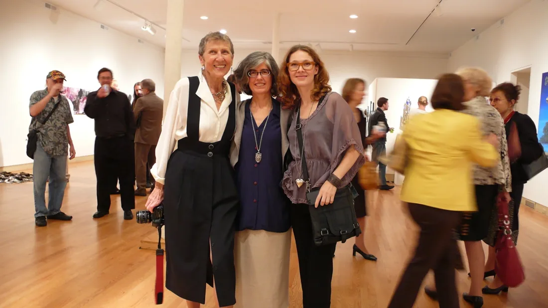 Installation view or artwork from Artists Respond to Genocide