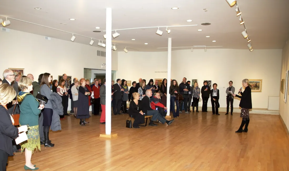 Installation view or artwork from Australian Artists from Ukraine