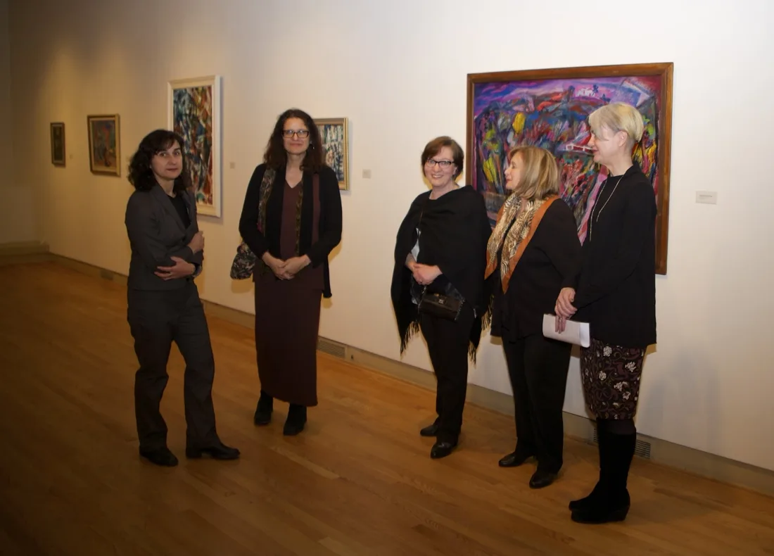 Installation view or artwork from Australian Artists from Ukraine