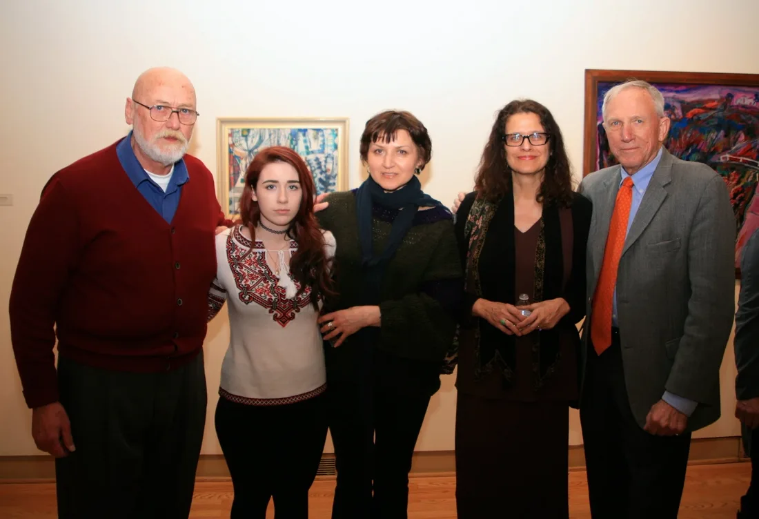 Installation view or artwork from Australian Artists from Ukraine
