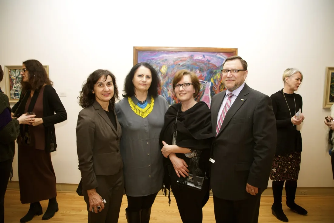 Installation view or artwork from Australian Artists from Ukraine