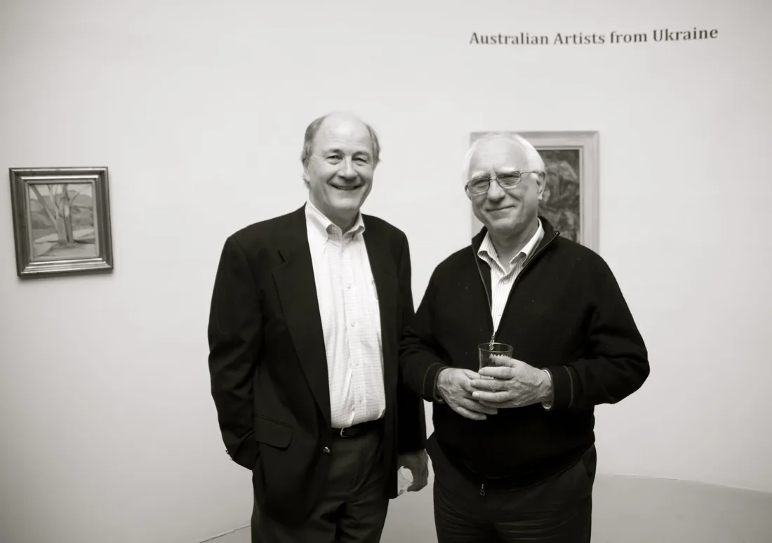 Installation view or artwork from Australian Artists from Ukraine