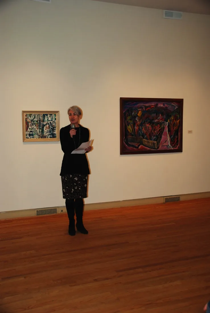 Installation view or artwork from Australian Artists from Ukraine