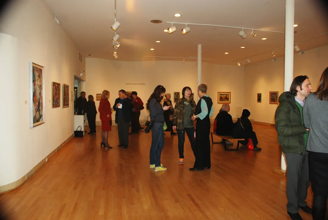 Installation view or artwork from Australian Artists from Ukraine