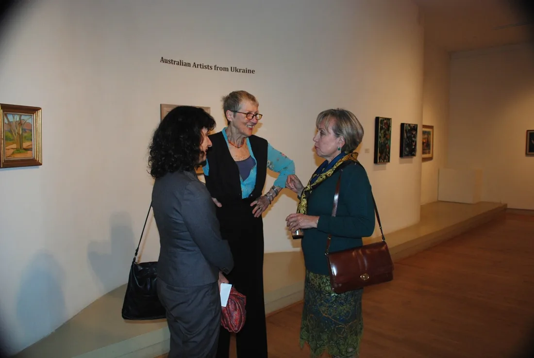 Installation view or artwork from Australian Artists from Ukraine